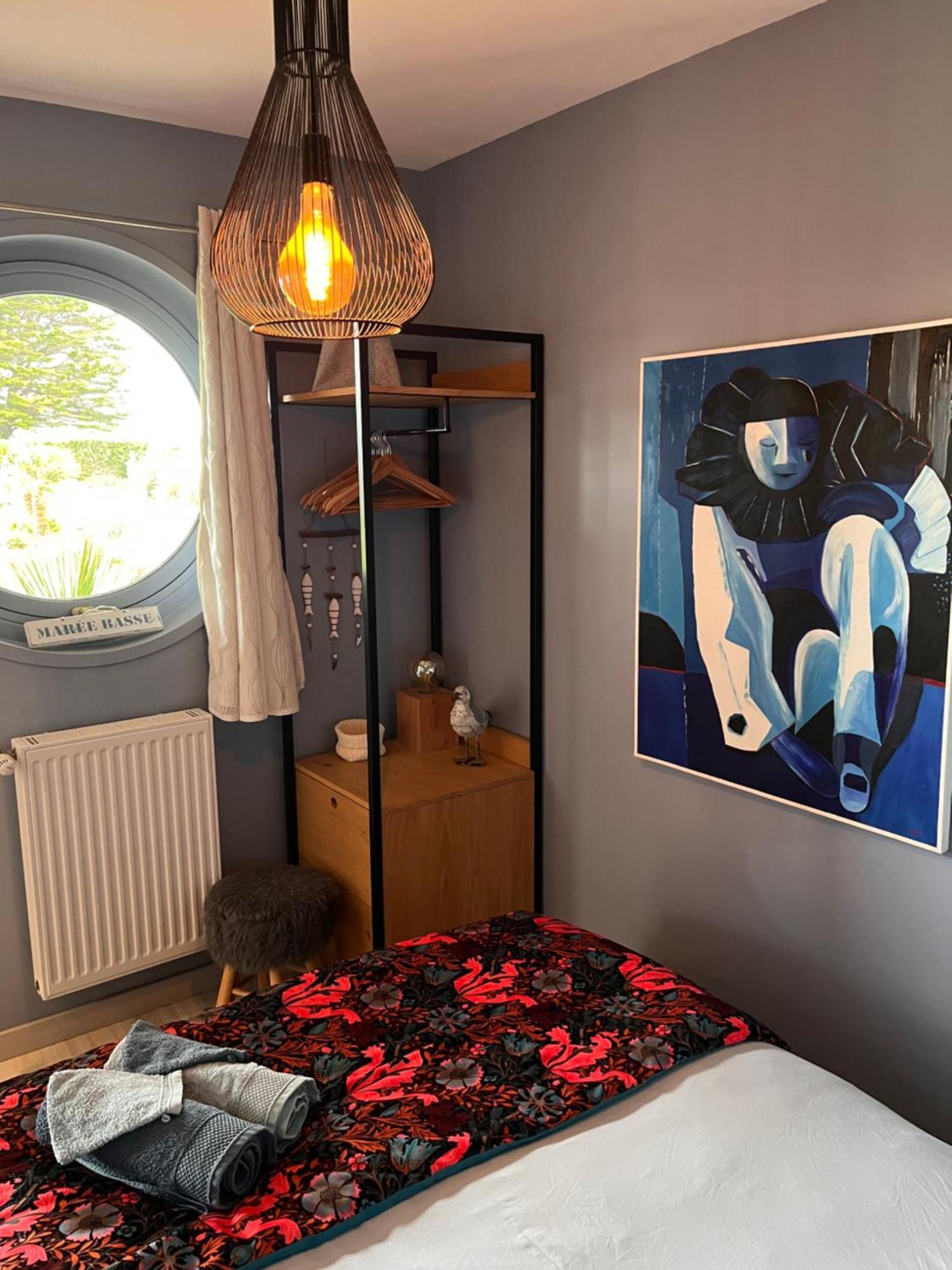 La Maison Bateau Au Bord De Mer Guisseny ภายนอก รูปภาพ
