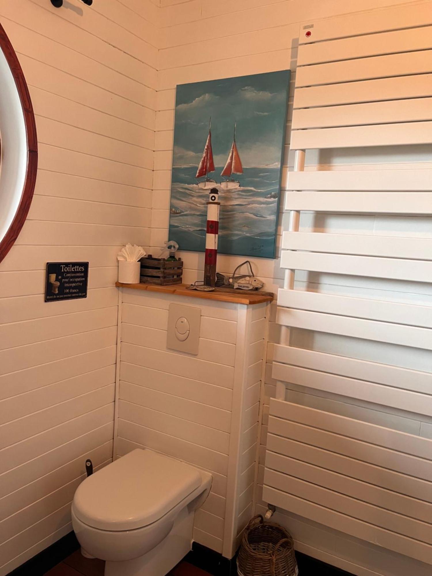 La Maison Bateau Au Bord De Mer Guisseny ภายนอก รูปภาพ