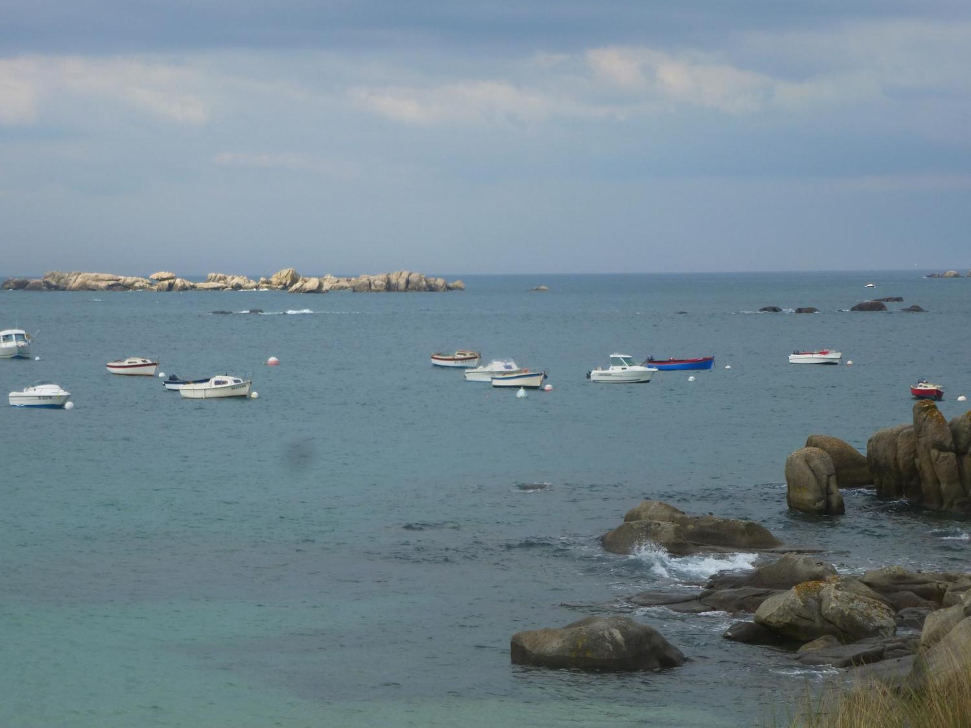 La Maison Bateau Au Bord De Mer Guisseny ภายนอก รูปภาพ